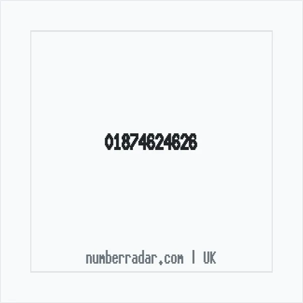 Reverse number check for +44 1874 624626 — who called me?