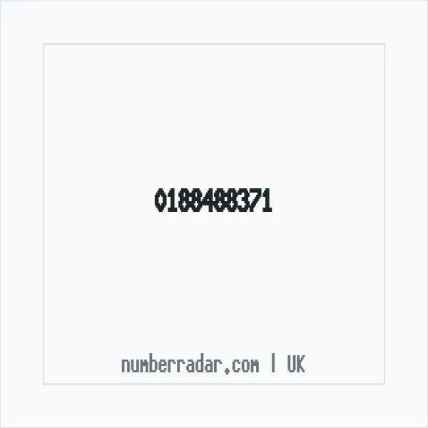 Reverse number check for +44 188488371 — who called me?