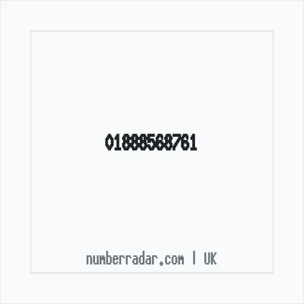 Reverse number check for +44 1888 568761 — who called me?