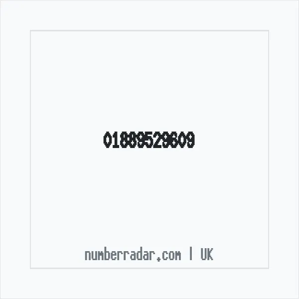 Reverse number check for +44 1889 529609 — who called me?
