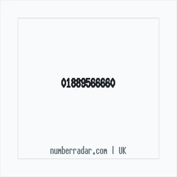 Reverse number check for +44 1889 566660 — who called me?