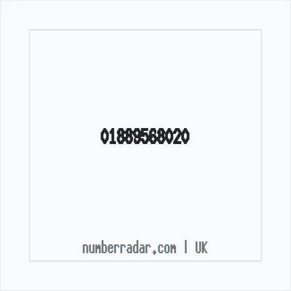 Reverse number check for +44 1889 568020 — who called me?