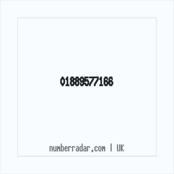 Reverse number check for +44 1889 577166 — who called me?