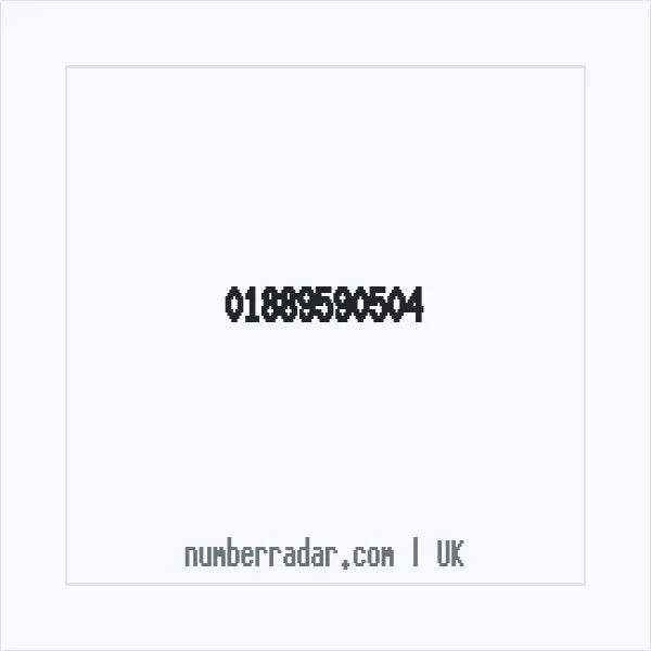 Reverse number check for +44 1889 590504 — who called me?