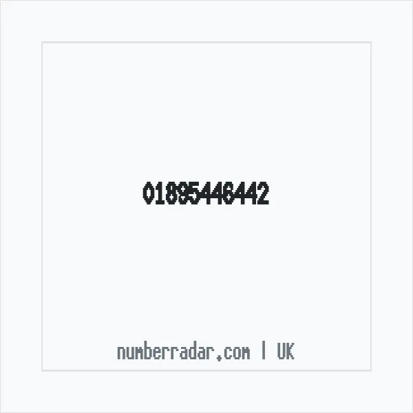 Reverse number check for +44 1895 446442 — who called me?