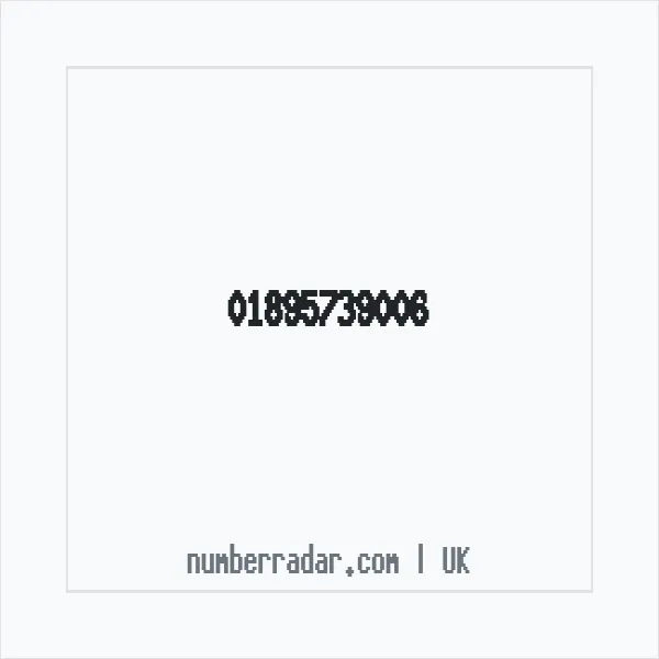 Reverse number check for +44 1895 739006 — who called me?