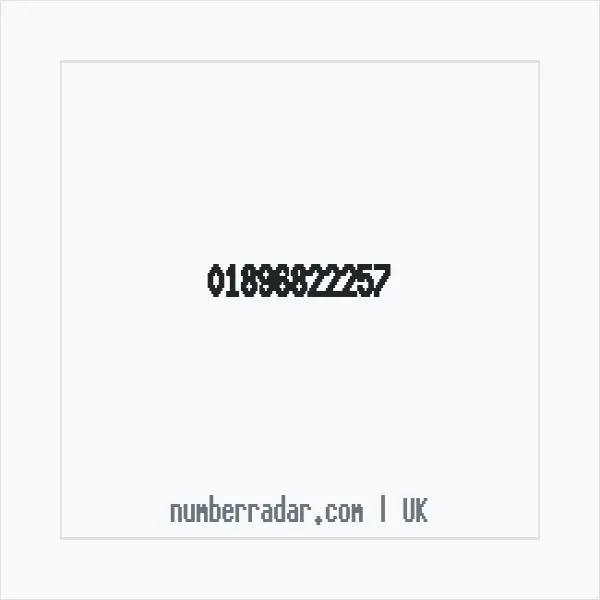 Reverse number check for +44 1896 822257 — who called me?