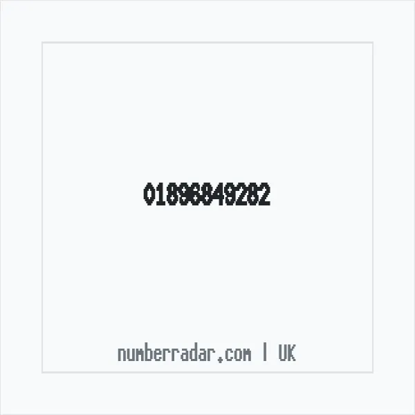 Reverse number check for +44 1896 849282 — who called me?