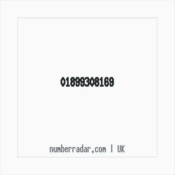 Reverse number check for +44 1899 308169 — who called me?