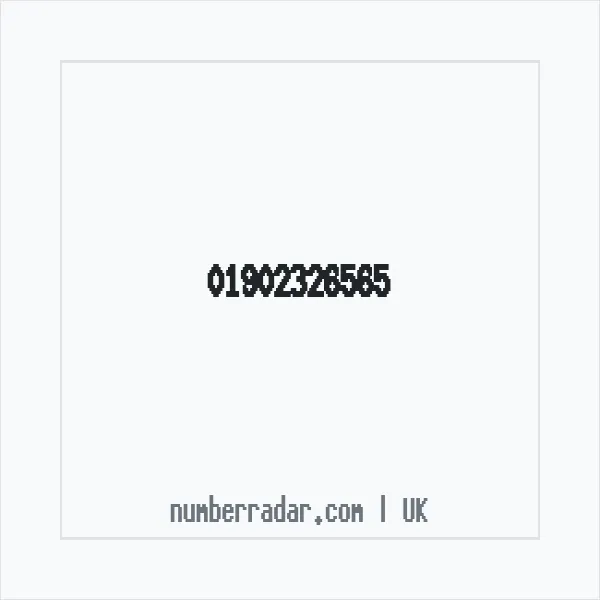 Reverse number check for +44 1902 326565 — who called me?
