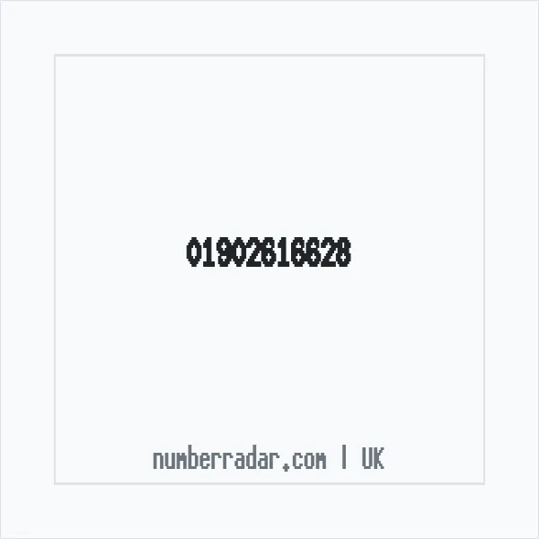 Reverse number check for +44 1902 616628 — who called me?