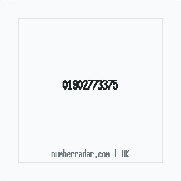 Reverse number check for +44 1902 773375 — who called me?