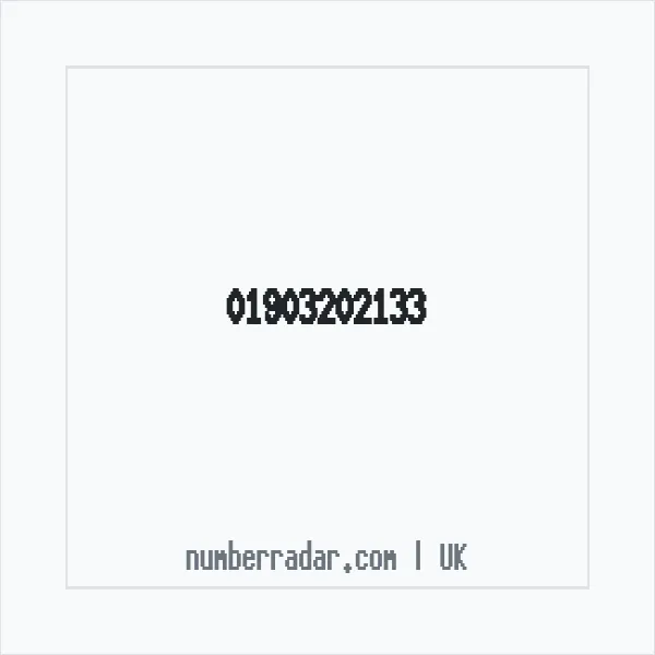 Reverse number check for +44 1903 202133 — who called me?
