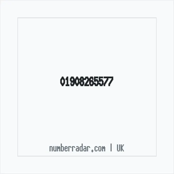 Reverse number check for +44 1908 265577 — who called me?