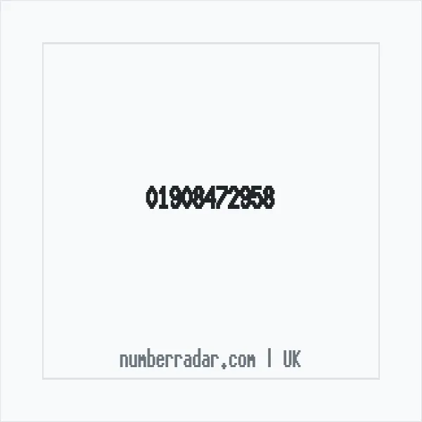 Reverse number check for +44 1908 472958 — who called me?