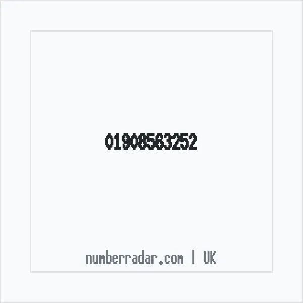 Reverse number check for +44 1908 563252 — who called me?