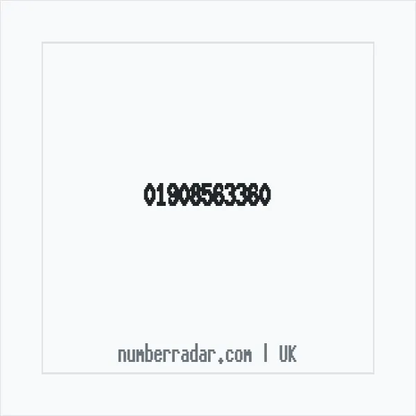 Reverse number check for +44 1908 563360 — who called me?