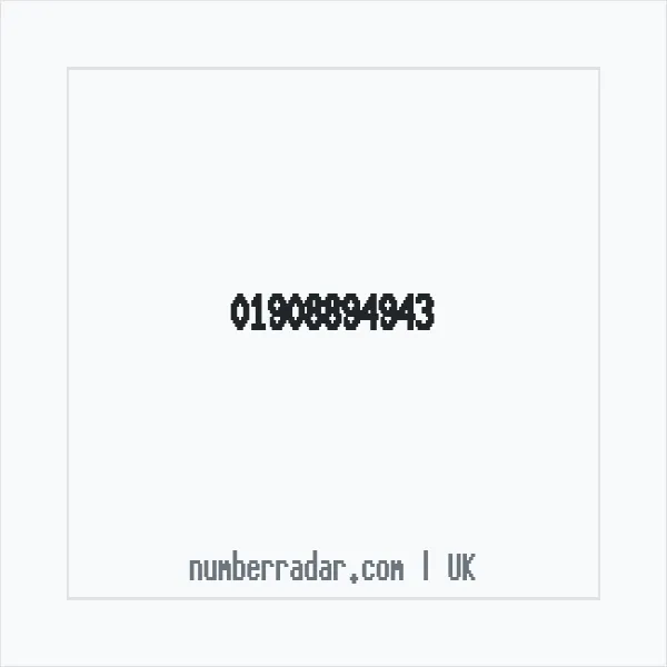 Reverse number check for +44 1908 894943 — who called me?