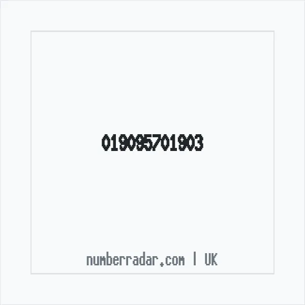 Reverse number check for +44 (1909) 570-190 — who called me?