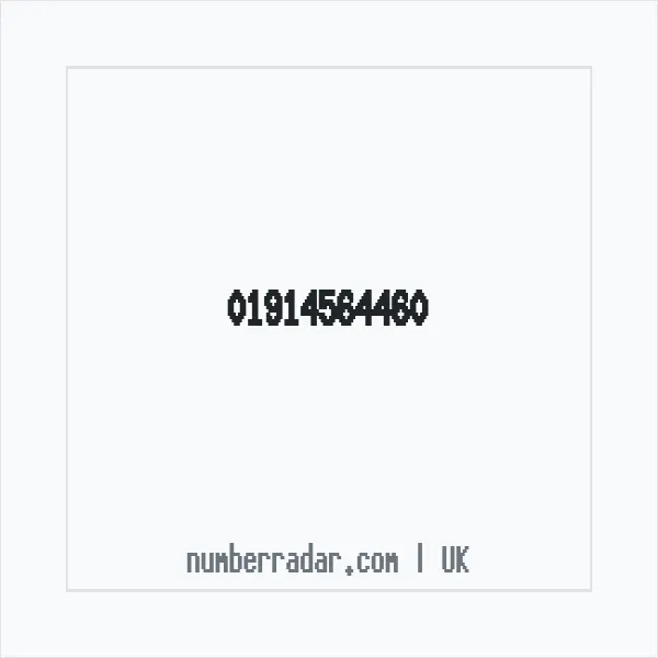 Reverse number check for +44 1914 564460 — who called me?