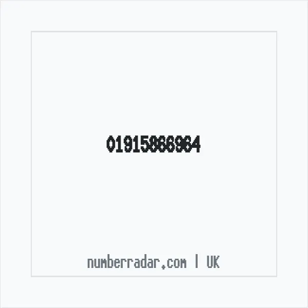 Reverse number check for +44 1915 866964 — who called me?