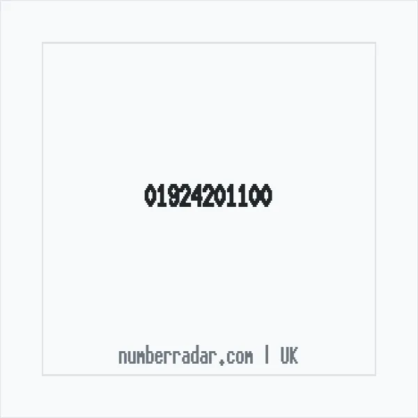 Reverse number check for +44 1924 201100 — who called me?