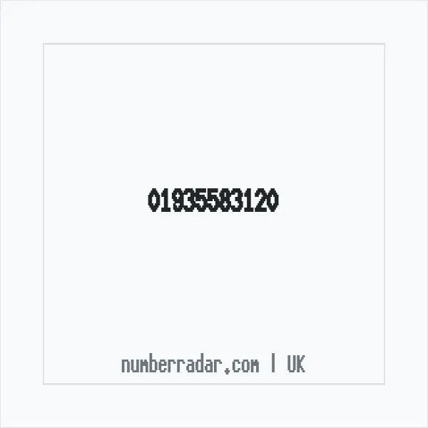 Reverse number check for +44 1935 583120 — who called me?