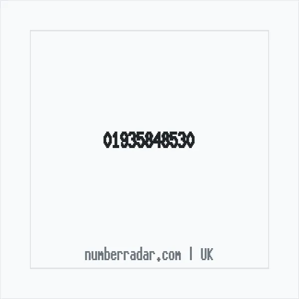 Reverse number check for +44 1935 848530 — who called me?