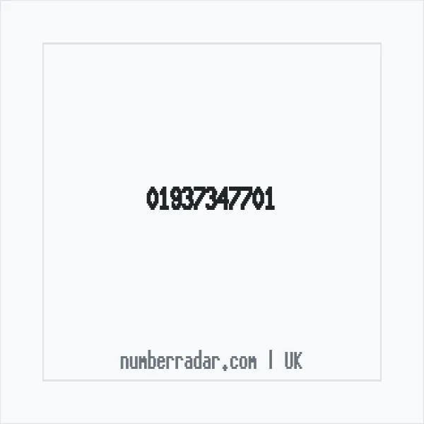 Reverse number check for +44 1937 347701 — who called me?