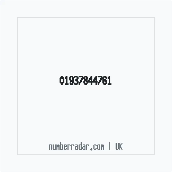 Reverse number check for +44 1937 844761 — who called me?