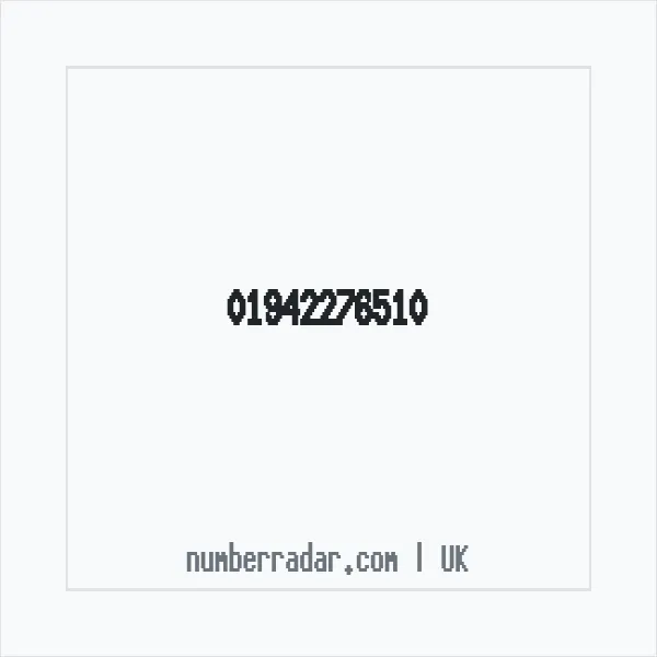 Reverse number check for +44 1942 276510 — who called me?