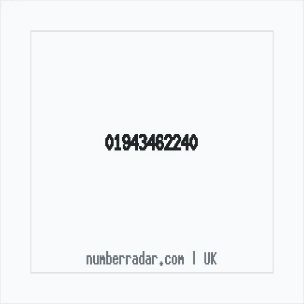 Reverse number check for +44 1943 462240 — who called me?