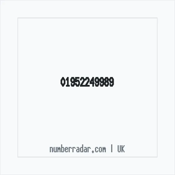 Reverse number check for +44 1952 249989 — who called me?