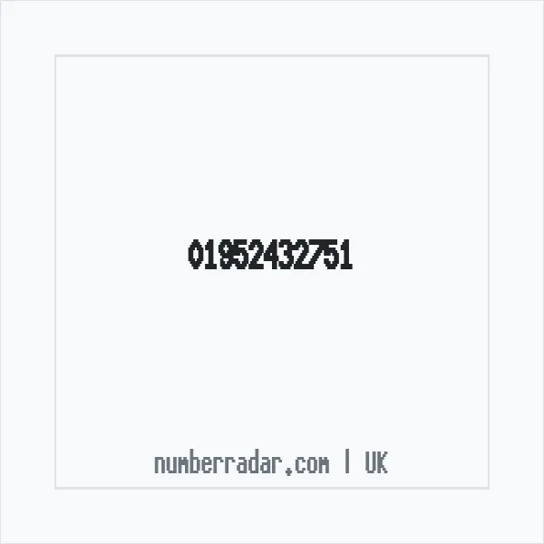 Reverse number check for +44 1952 432751 — who called me?