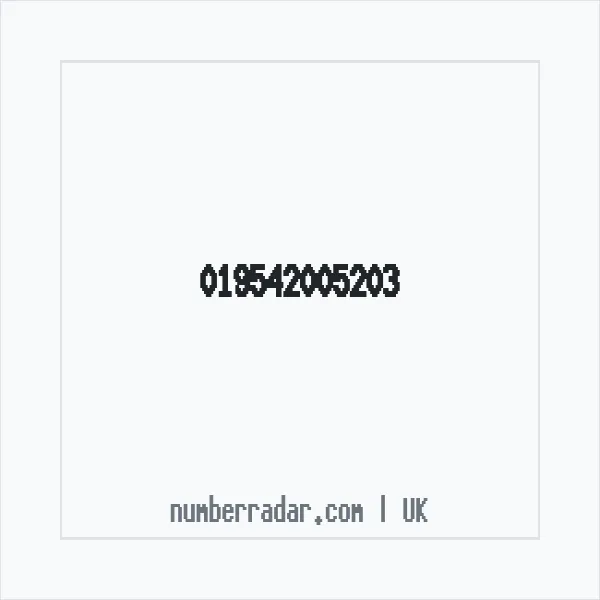 Reverse number check for +44 (1954) 200-520 — who called me?