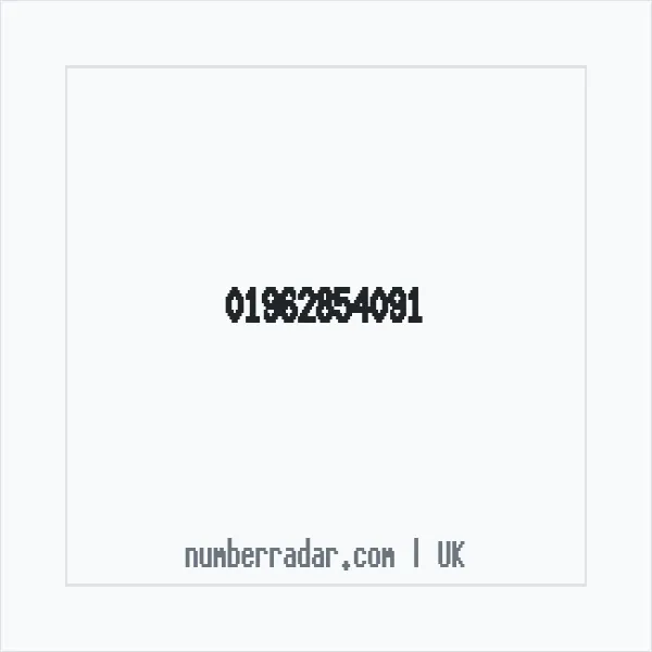 Reverse number check for +44 1962 854091 — who called me?