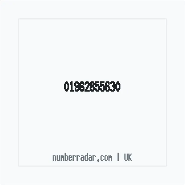Reverse number check for +44 1962 855630 — who called me?