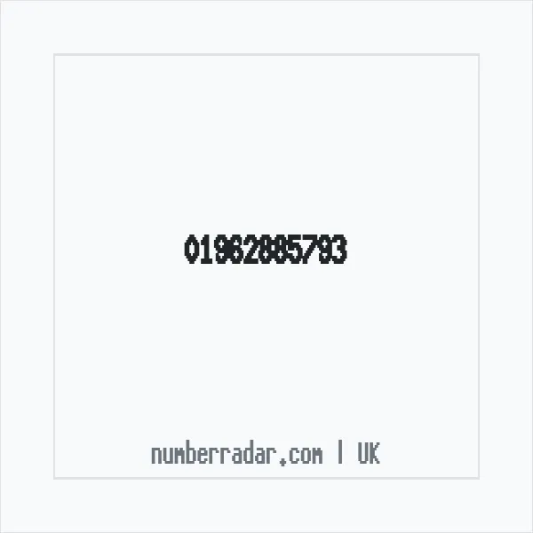 Reverse number check for +44 1962 885793 — who called me?