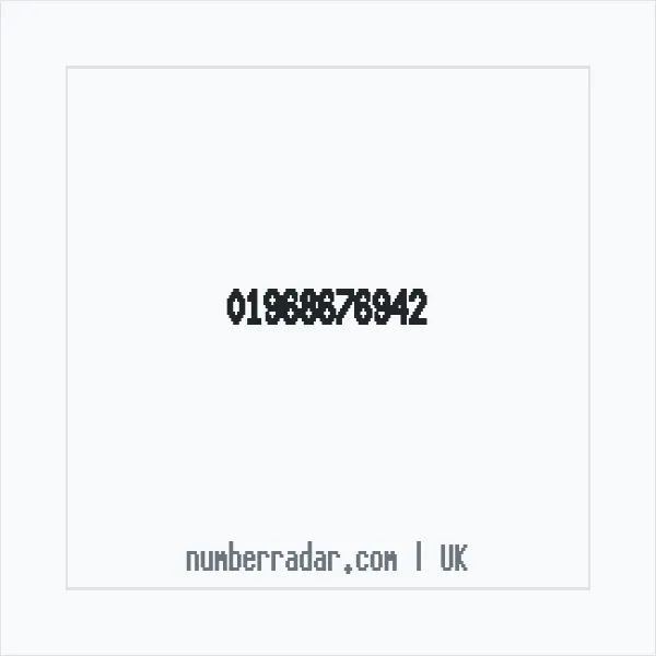 Reverse number check for +44 1968 676942 — who called me?