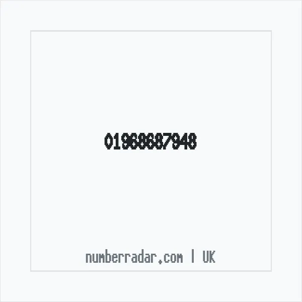 Reverse number check for +44 1968 687948 — who called me?