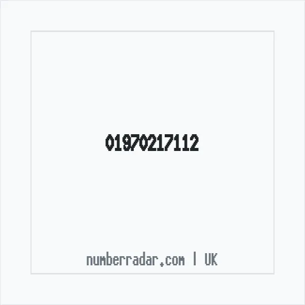 Reverse number check for +44 1970 217112 — who called me?