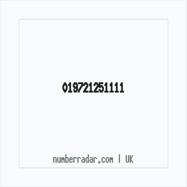 Reverse number check for +44 (1972) 125-111 — who called me?