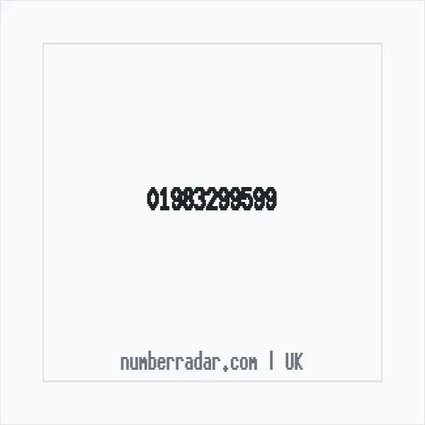 Reverse number check for +44 1983 299599 — who called me?