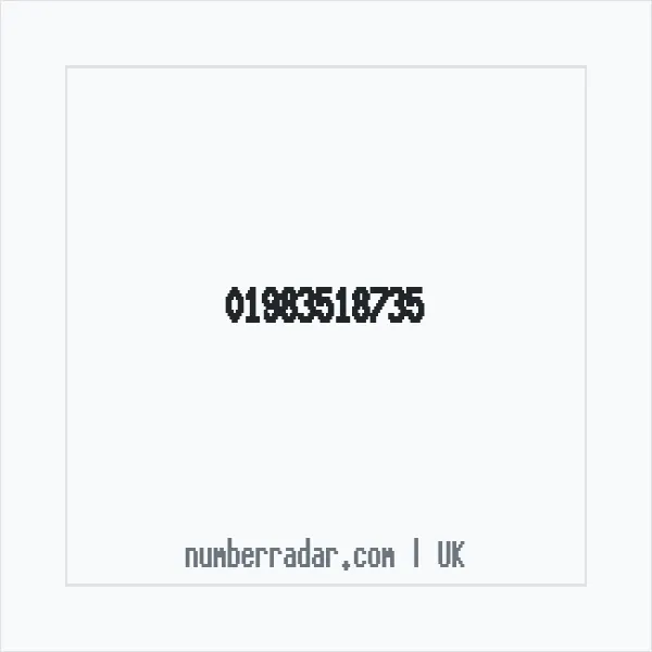 Reverse number check for +44 1983 518735 — who called me?