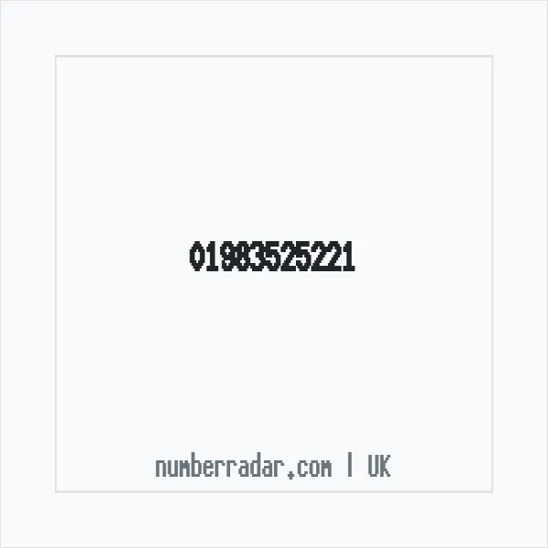 Reverse number check for +44 1983 525221 — who called me?