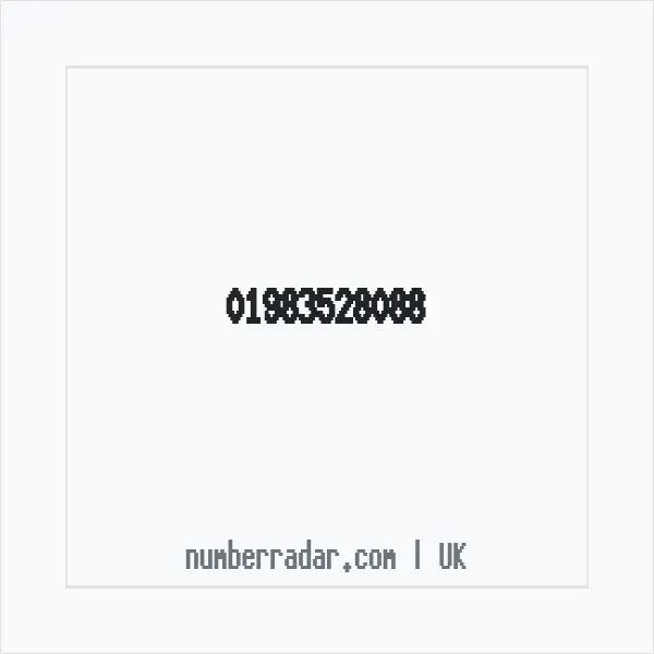 Reverse number check for +44 1983 528088 — who called me?