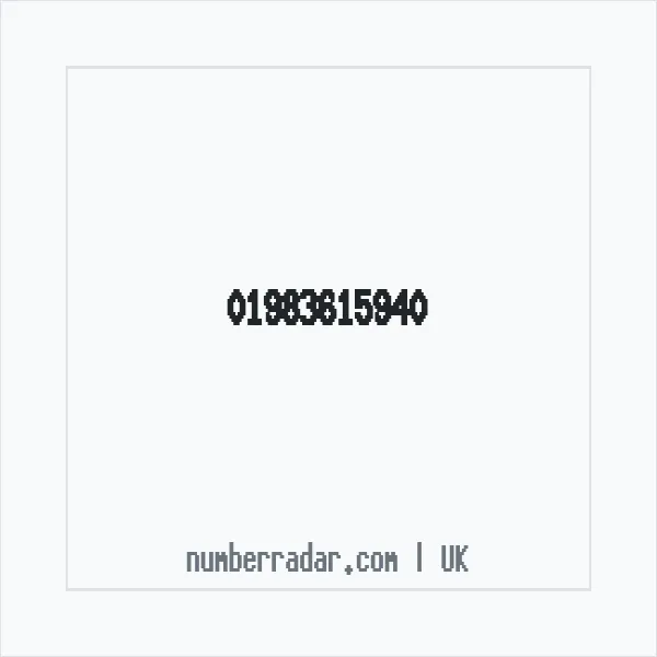 Reverse number check for +44 1983 615940 — who called me?