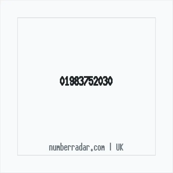 Reverse number check for +44 1983 752030 — who called me?