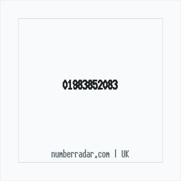 Reverse number check for +44 1983 852083 — who called me?