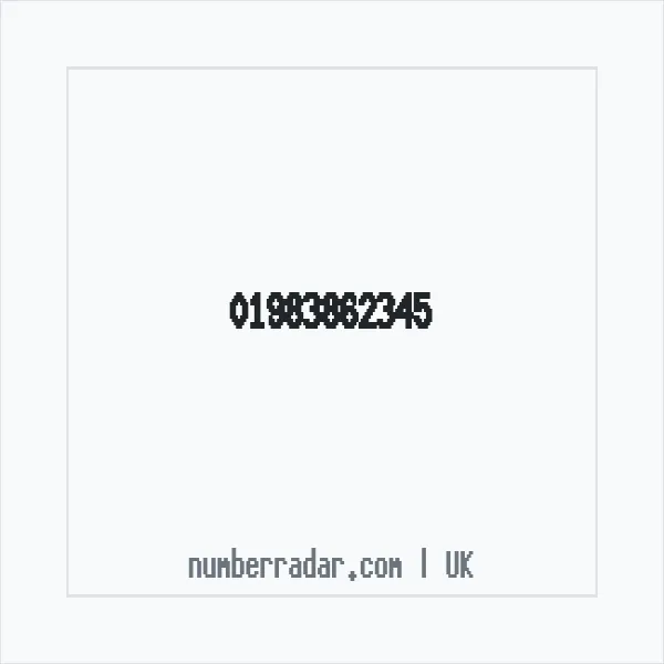 Reverse number check for +44 1983 862345 — who called me?